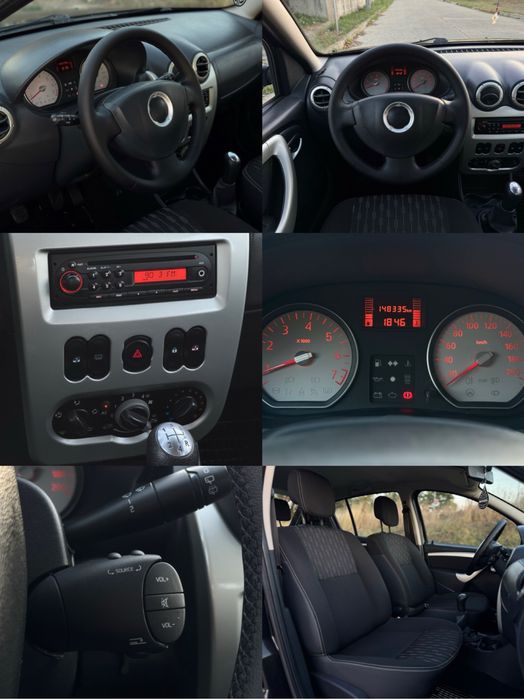 Dacia Sandero 2012 si 2010 Model Laureate 1.2 Mpi 75 C.P Import A/C