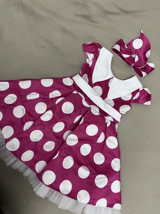 Платье в горошек