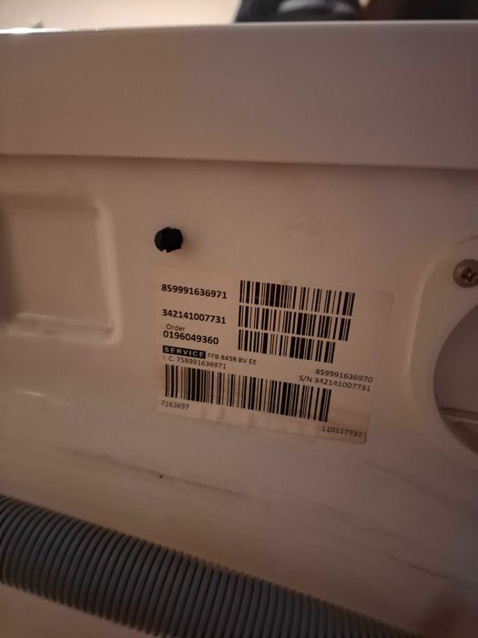 Пералня Whirlpool FFB 8458 BV EE 6th Sense  8кг - НА ЧАСТИ!