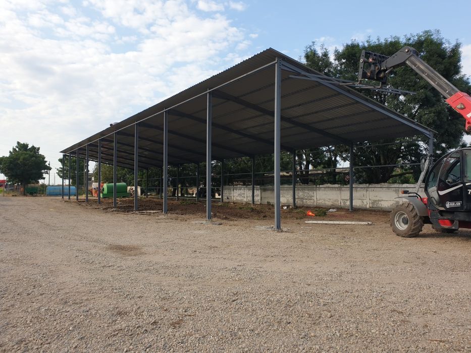 Hala  metalice și Ferme metalice Exemple:m 14x20x6m