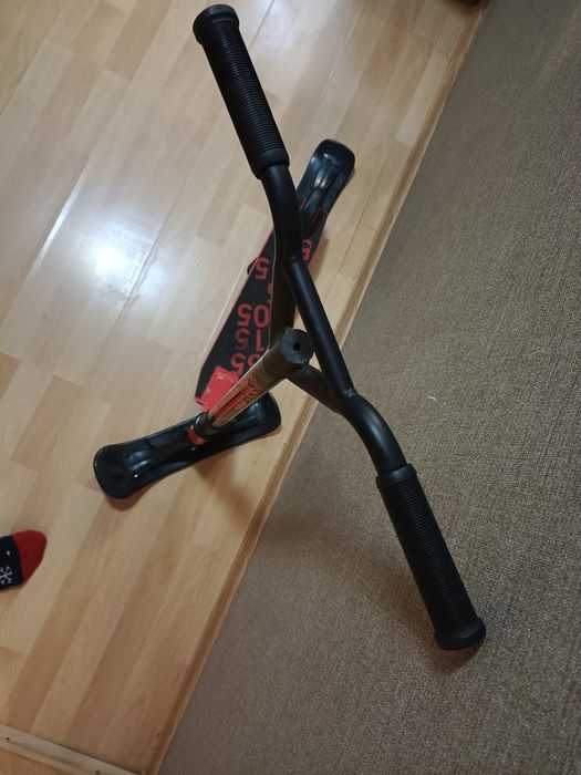 Снегокат, зимний самокат