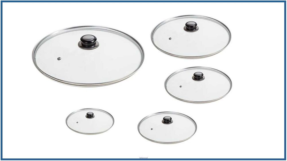 Set capace de sticla pentru oala, cratita, ustensile gatit