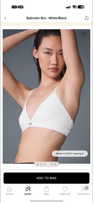 Bustiera / Sutien Alo Yoga