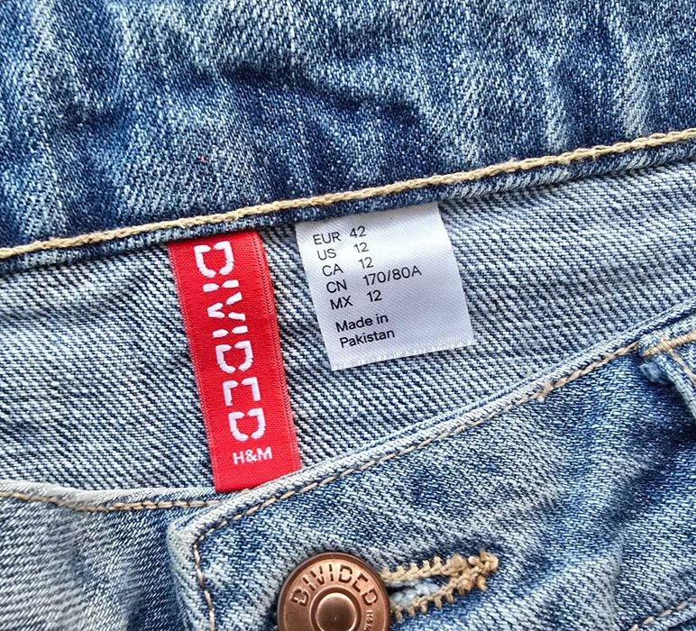 Къси дънкови панталони ZARA H&M  - размер L / ХL