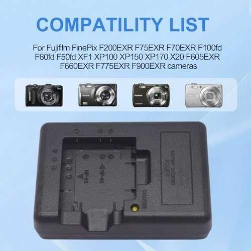 Ново Зарядно BC-45W BC-50 NP-45 NP-50 за Fujifilm камера батерия фото