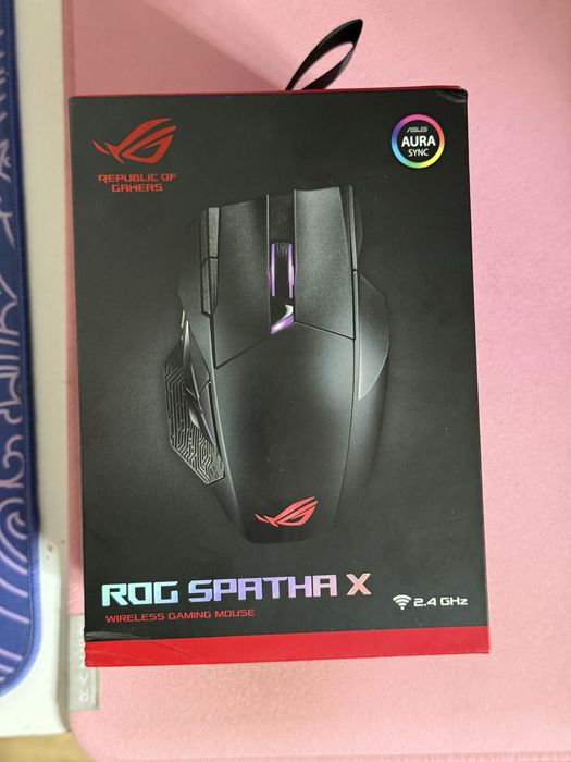 Мышка asus rog spatha x