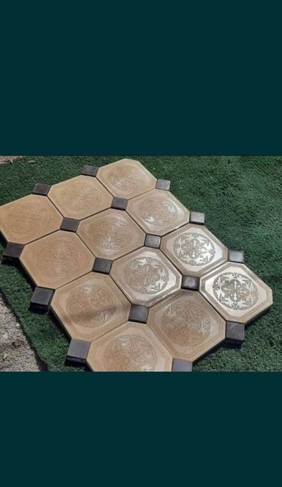 Укладка брусчатки