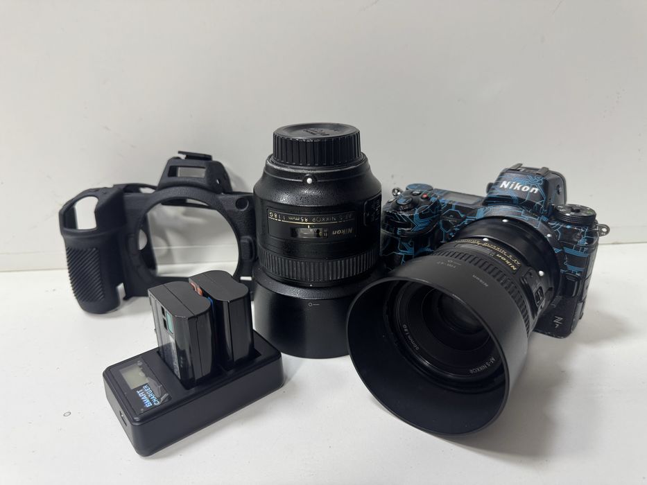 Nikon Z7 50mm 85mm обьектив