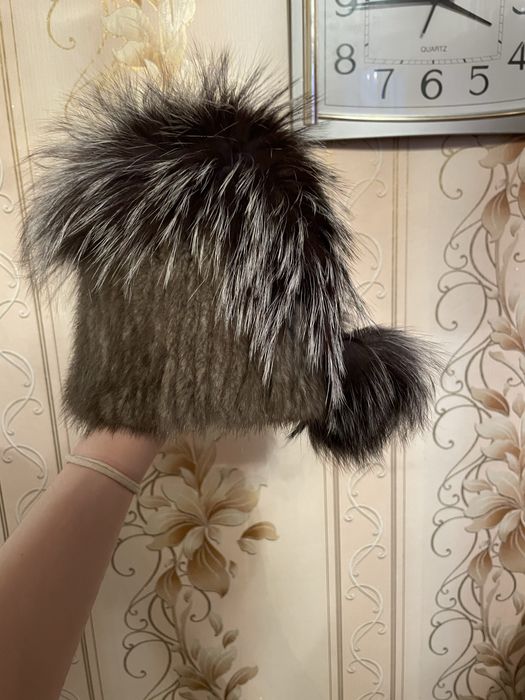 Новая песцовая шапка