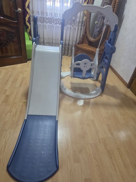 Продам детскую горку с качелей
