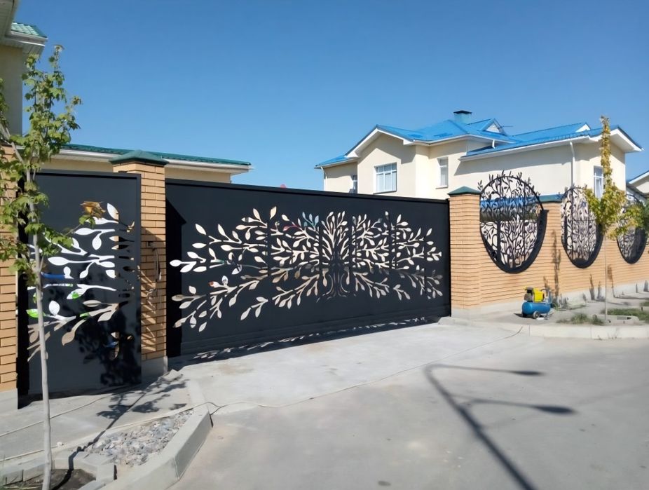 Ворота откатные. Автоматические. Иван.