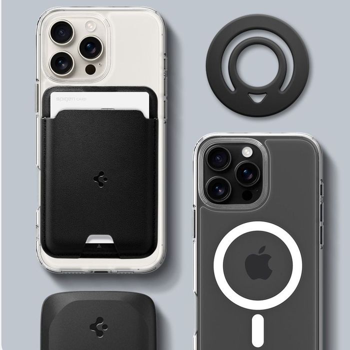 Магнитен Пръстен Държач и Стойка за iPhone (MagSafe съвместим)SPIGEN