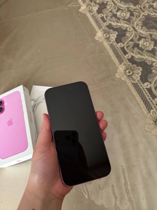 Айфон 16 пинк 100% емкость