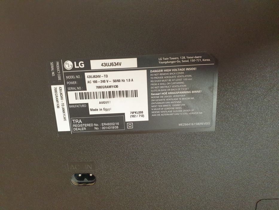 43 Lg Smart Tv Sotiladi