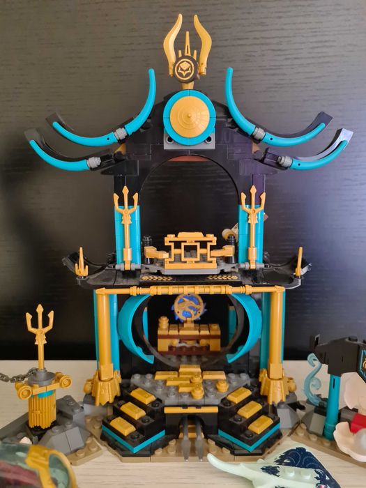 Lego Ninjago lot Templul marii nesfarsite 71755 si Hydro Bounty 71756