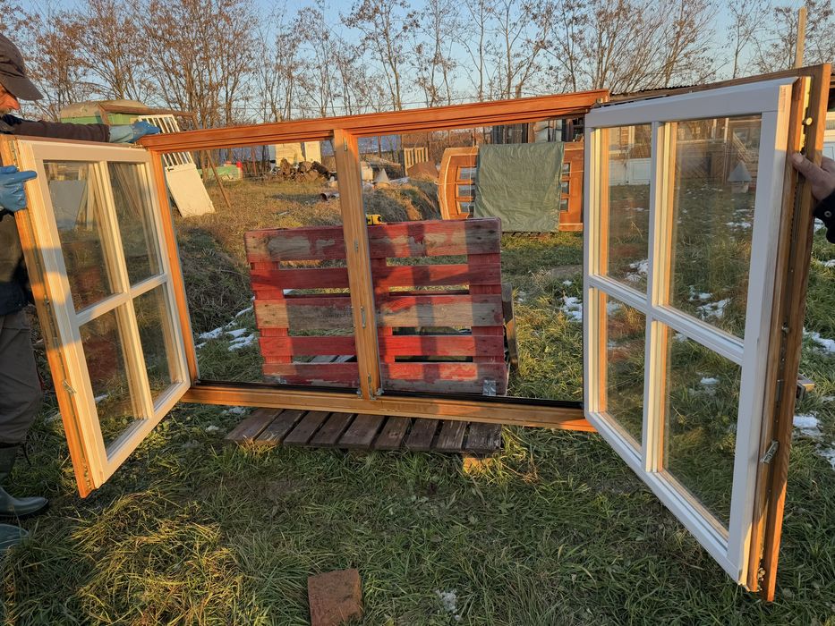 FEREASTRA LEMN TERMOPAN casa cabana sprosuri H 125 x L 198 Germania