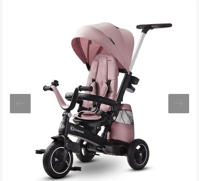 Триколка KinderKraft Easytwist розова