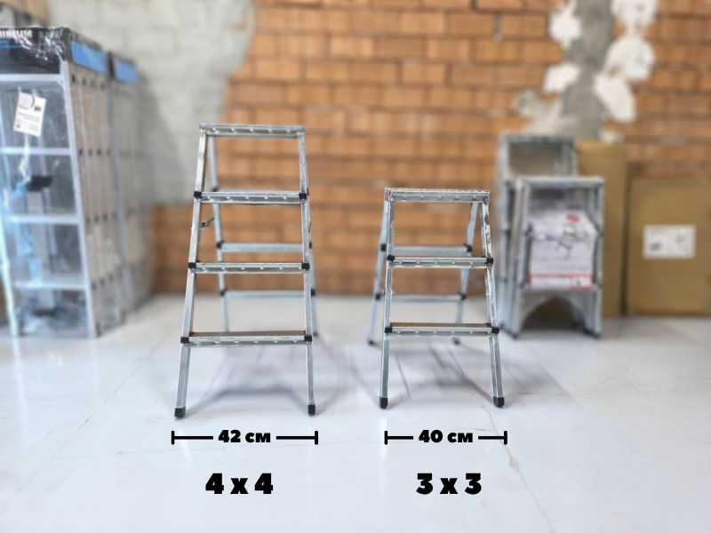 Стълба двустранна 3х3 , 4х4