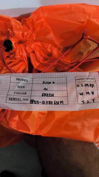 Parapanta Tandem Gin Fuse 4