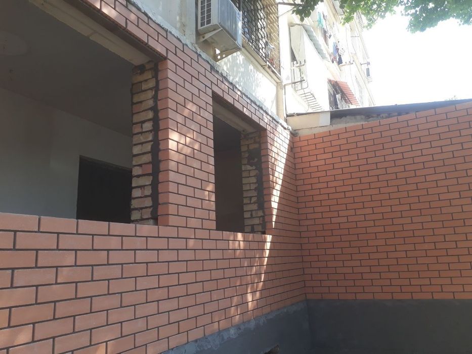 Balkonga g'isht teramiz