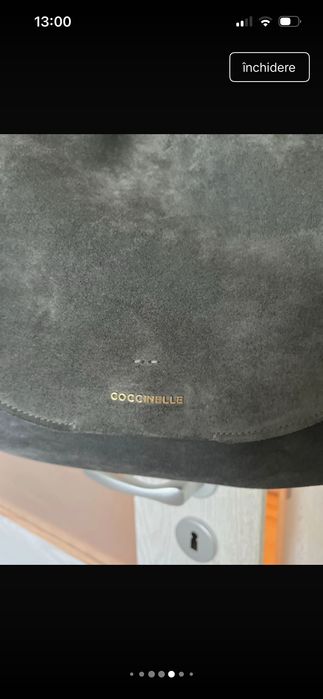 Coccinelle Suede geantă