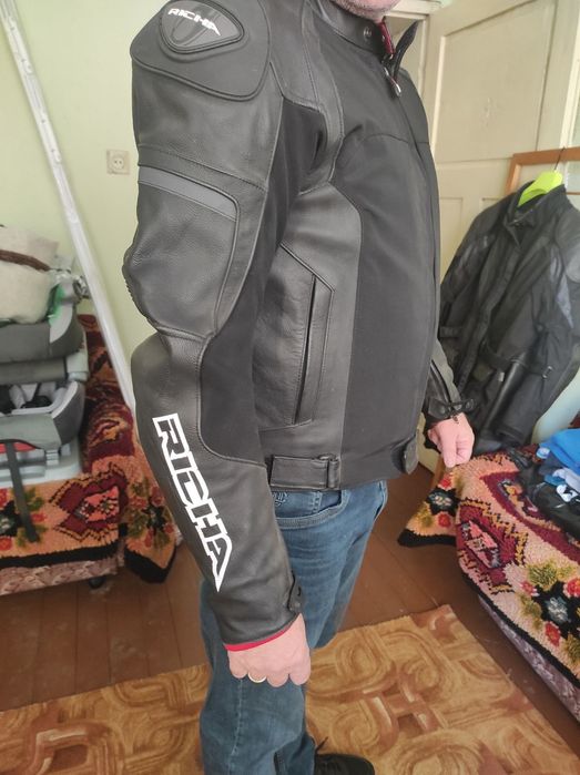 Мото  яке кожа с текстил RICHA