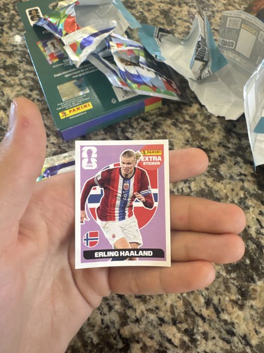 Erling haland extra sticker