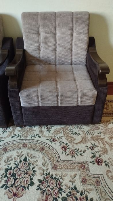 Кресло-кровать 2 шт и диван. Турция