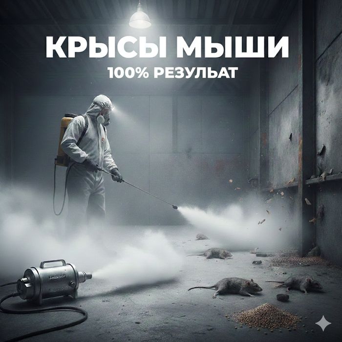 Дератизация от 5000тг