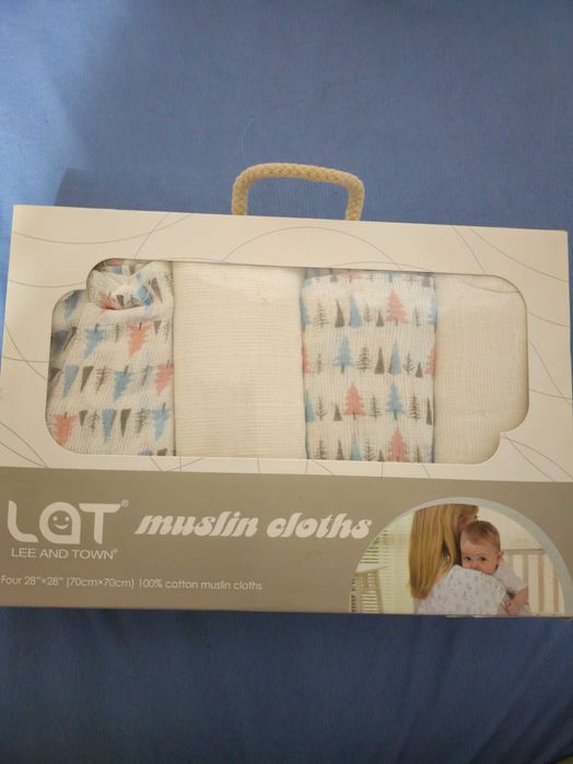 Кърпи от 100%памук муселин