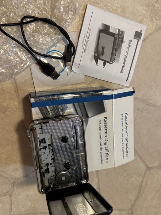 Convertor casete audio in MP3 (digitalizator portabil)