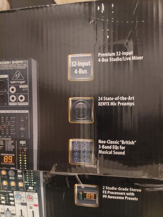 Mixer Behringer EURODESK SX3242FX