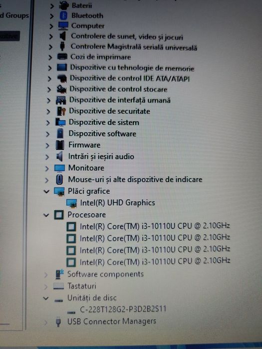 Laptop Dynabook Tecra i3-10110U/8gb RAM/ ssd 128 gb