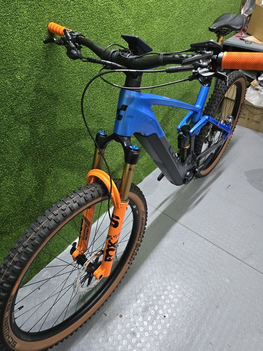 Cube Stereo Hybrid 140 HPC Actionteam 750 карбонов планински велосипед