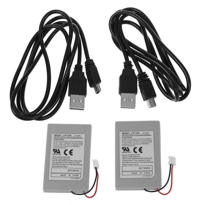Батерия за Джойстик PlayStation 3,4 и 5 + USB Кабел! - ПРОМОЦИЯ