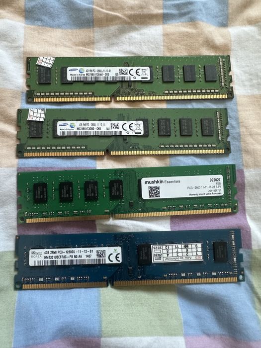 Placute ram ddr3 (16gb total)