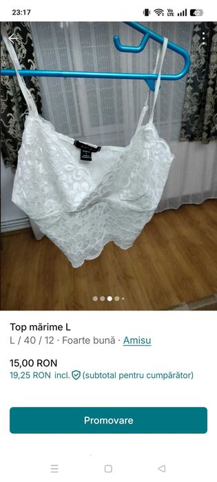 Top dama mărime L New Yorker