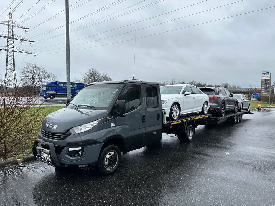 Transport auto pe platforma Germania Belgia Olanda Danemarca