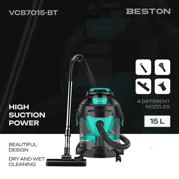 Хозяйственный Пылесос Beston VCB7015-BT, гарантия 1 год, доставка.
