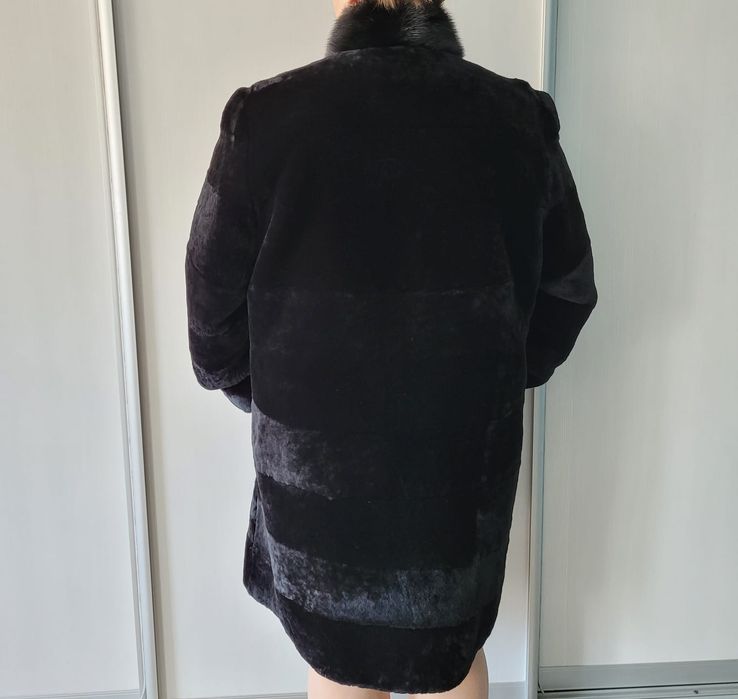 Шуба мутон большого размера