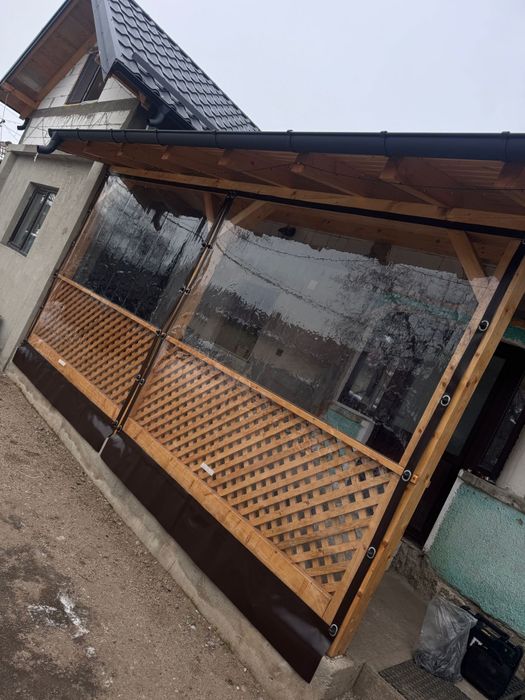 Folie terasa transparenta Cristal premium terase si foisoare