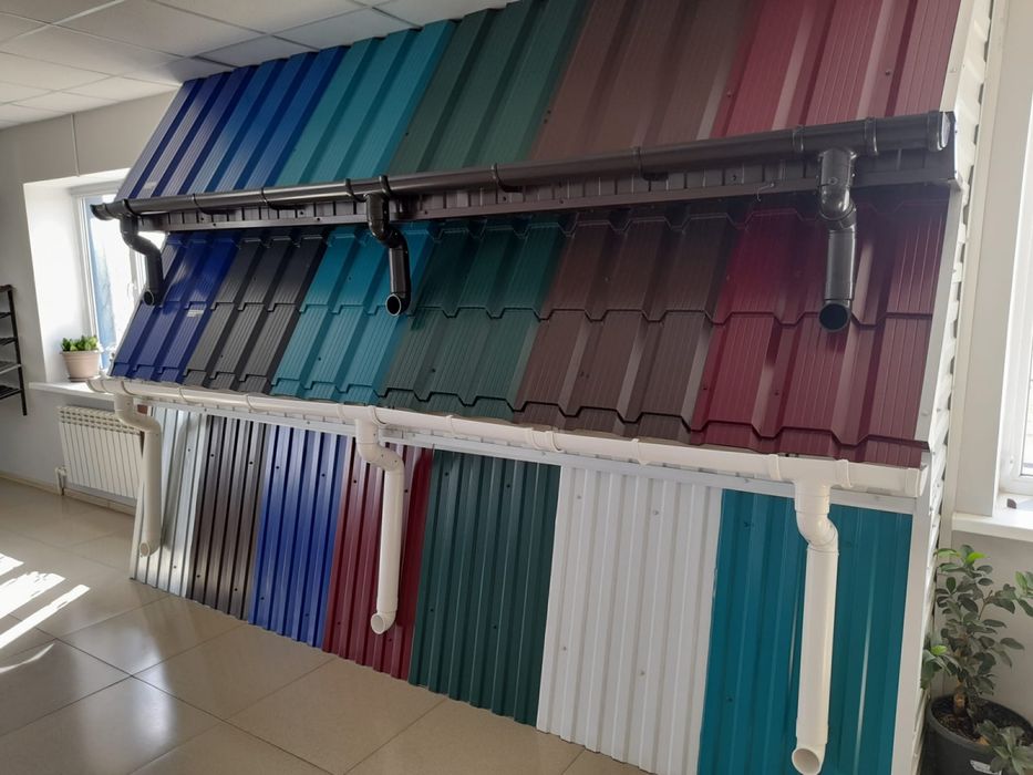 Металлочерепица и Профлист