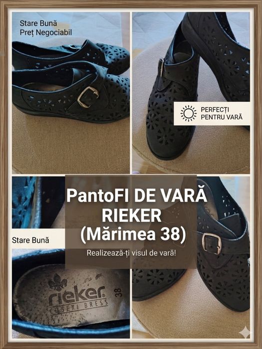 Pantofi vara Rielken antistres