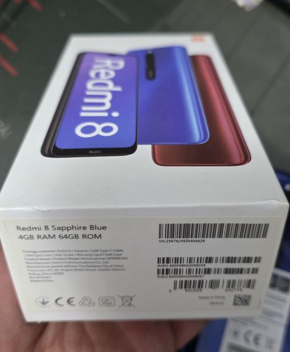 Xiaomi Redmi 8 blue sapphire