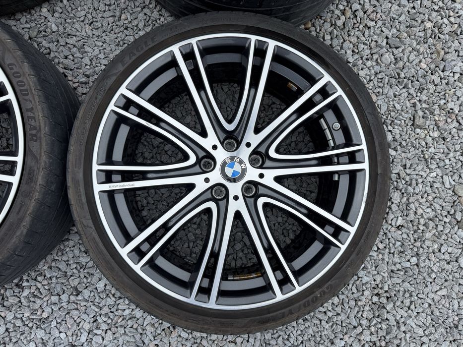 Jante BMW originale 20 style 759 i individual 2 latimi anvelope Conti