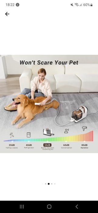 Aspirator 3in1 pentru toaletarea animalelor de companie SeveShop