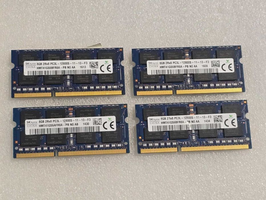 Memorie laptop Hynix 8GB DDR3L PC3L-12800s 1600Mhz 1.35V low voltage
