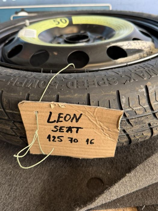 Резервна гума патерица Seat Leon 2 125/70/16 5x112