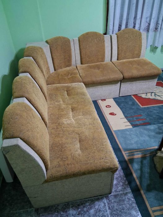 Ъглов холен диван