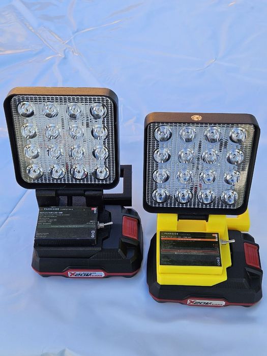 Reflector led compatibil parkside cu USBC 65w